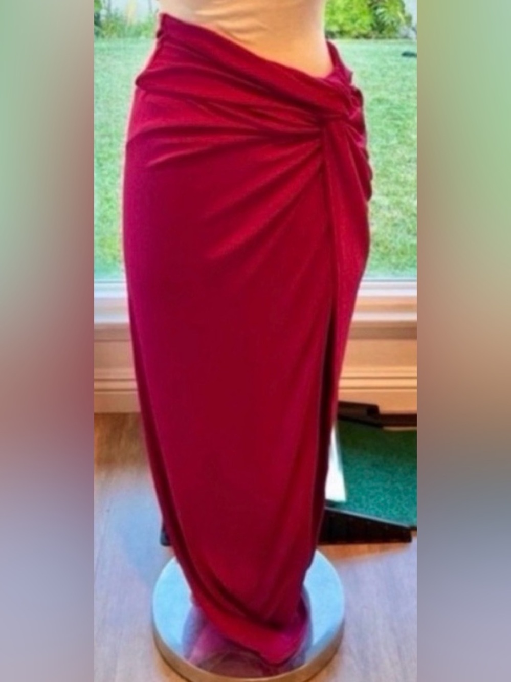 Fuschia Maxi Skirt